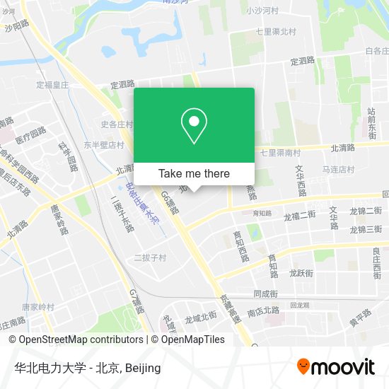 华北电力大学 - 北京 map