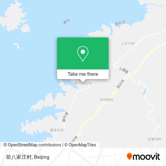 前八家庄村 map