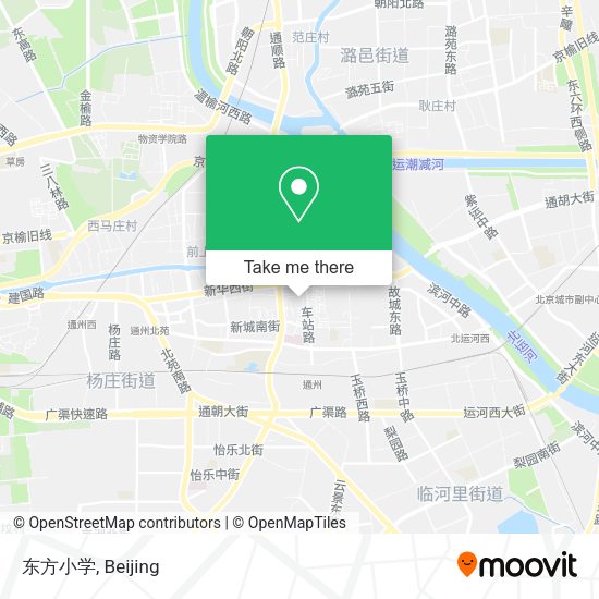东方小学 map