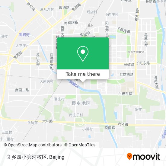 良乡四小滨河校区 map