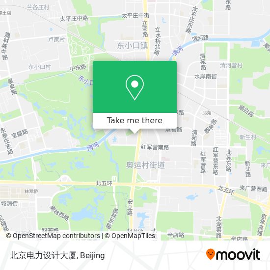 北京电力设计大厦 map