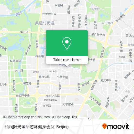 梧桐阳光国际游泳健身会所 map