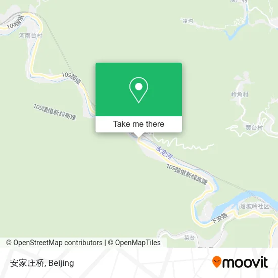 安家庄桥 map