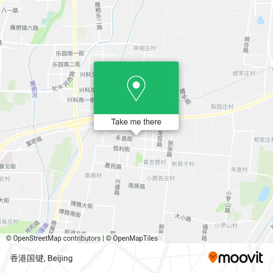 香港国键 map
