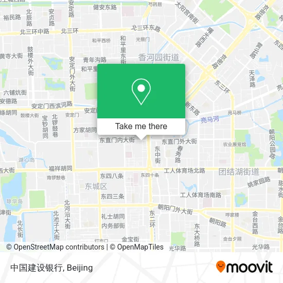 中国建设银行 map