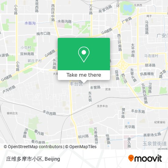 庄维多摩市小区 map