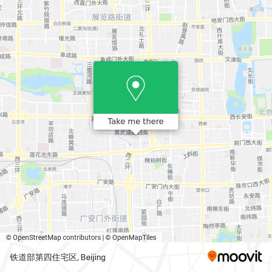 铁道部第四住宅区 map