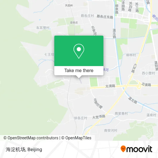 海淀机场 map
