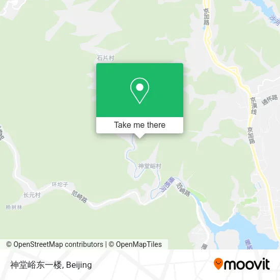 神堂峪东一楼 map