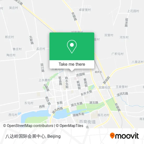 八达岭国际会展中心 map