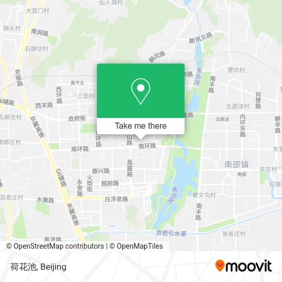 荷花池 map