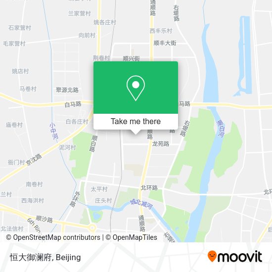 恒大御澜府 map
