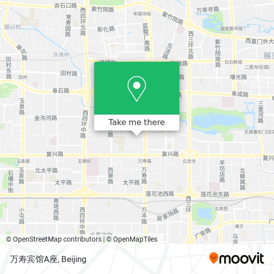 万寿宾馆A座 map