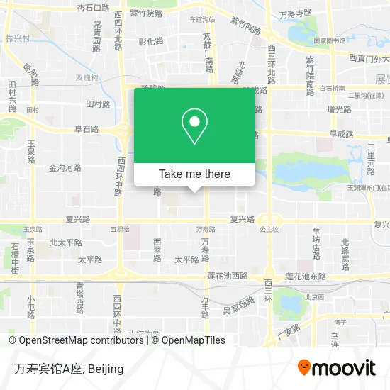 万寿宾馆A座 map