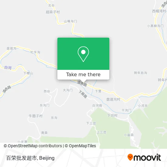 百荣批发超市 map