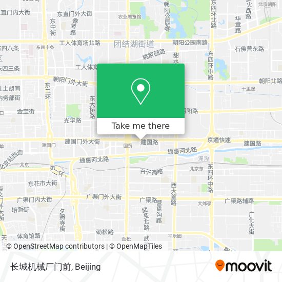 长城机械厂门前 map