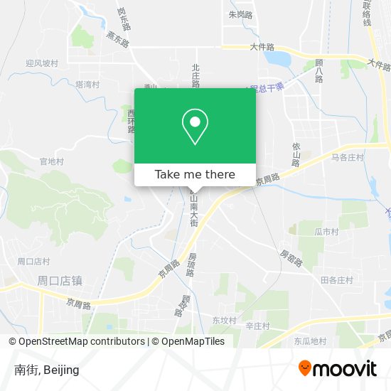 南街 map