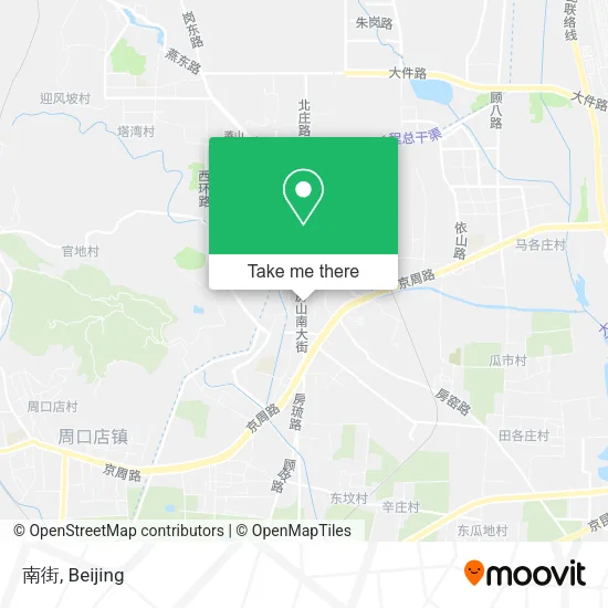南街 map