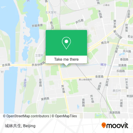 城林共生 map