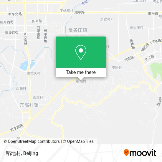 稻地村 map