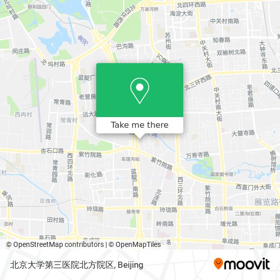 北京大学第三医院北方院区 map