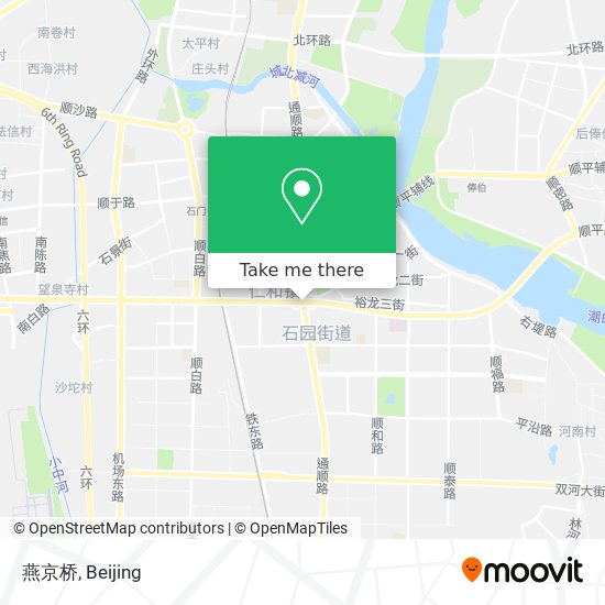 燕京桥 map