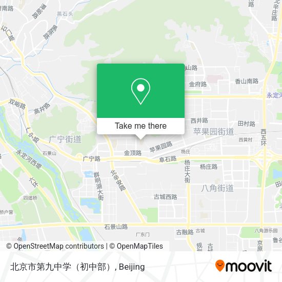 北京市第九中学（初中部） map