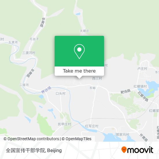 全国宣传干部学院 map