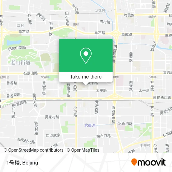 1号楼 map