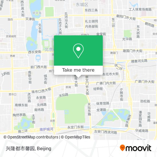 兴隆都市馨园 map