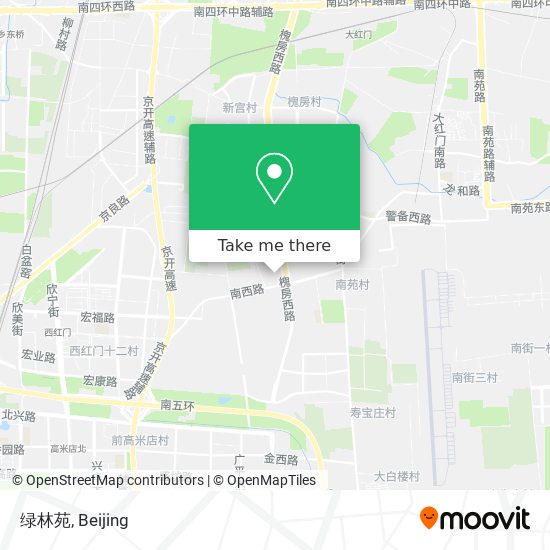 绿林苑 map