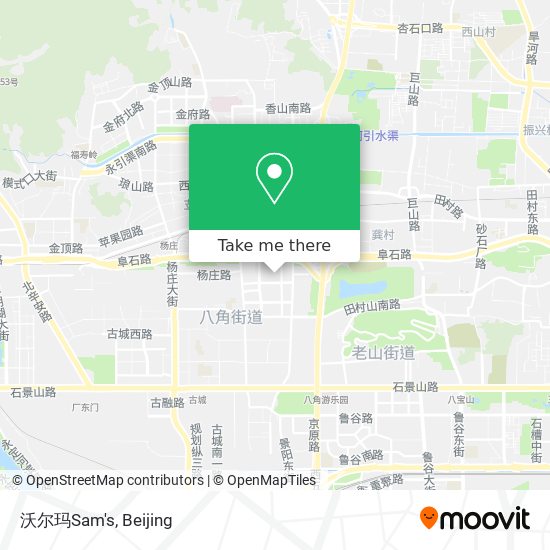 沃尔玛Sam's map