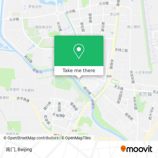 南门 map