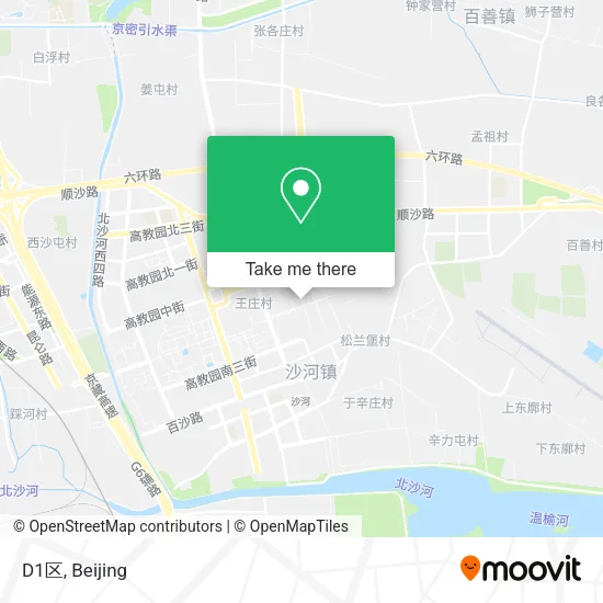 D1区 map