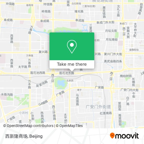 西新隆商场 map