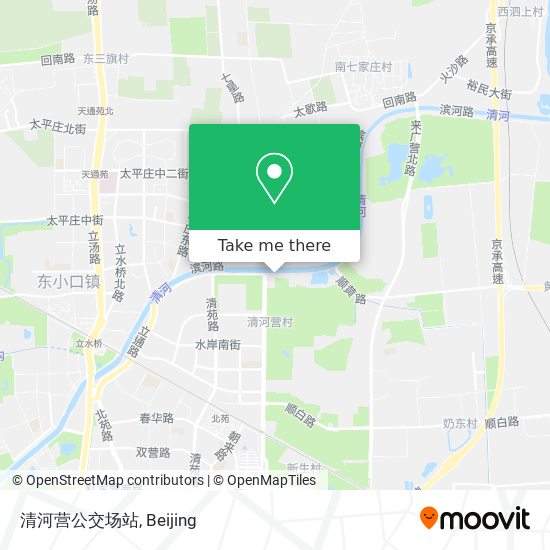 清河营公交场站 map