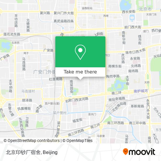 北京印钞厂宿舍 map