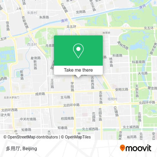 多用厅 map