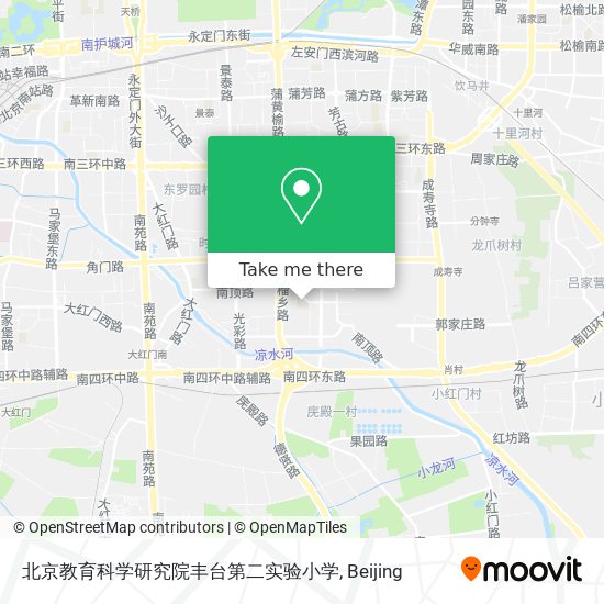 北京教育科学研究院丰台第二实验小学 map