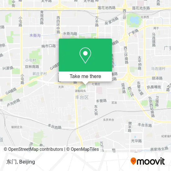 东门 map