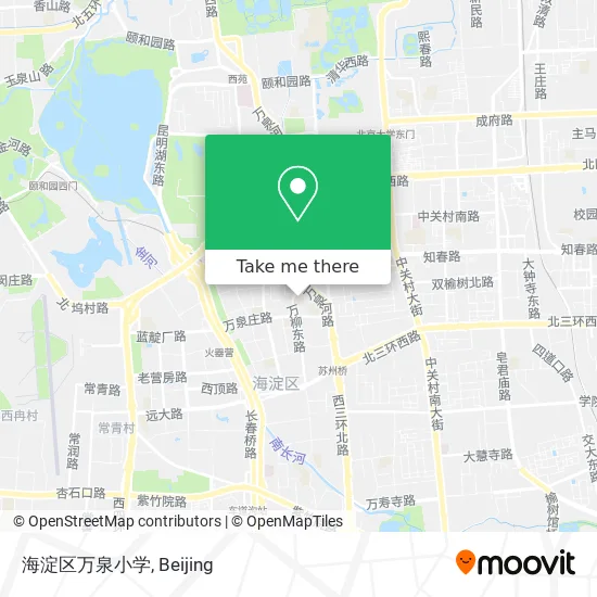 海淀区万泉小学 map