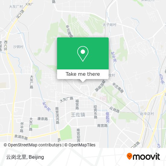 云岗北里 map