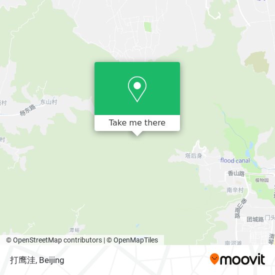 打鹰洼 map