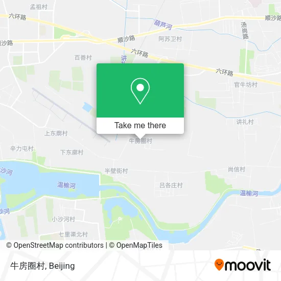 牛房圈村 map