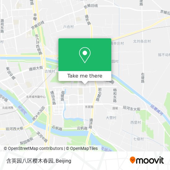 含英园八区樱木春园 map