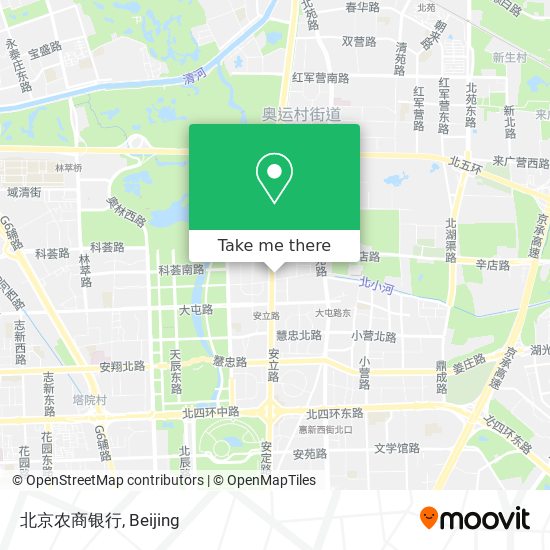 北京农商银行 map
