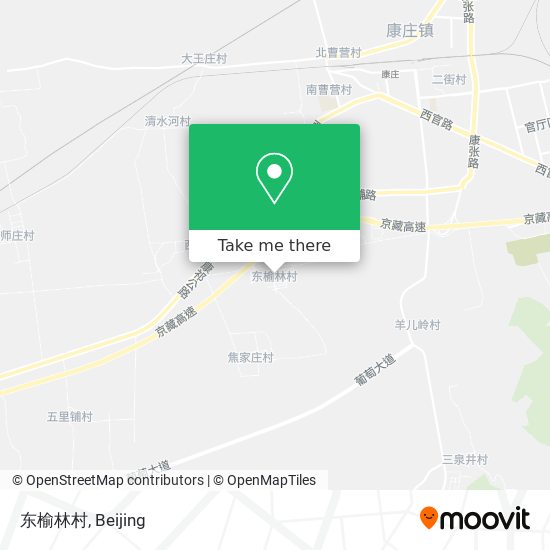 东榆林村 map