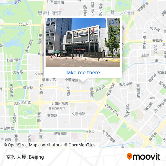 京投大厦 map
