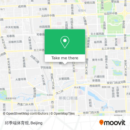 邱季端体育馆 map