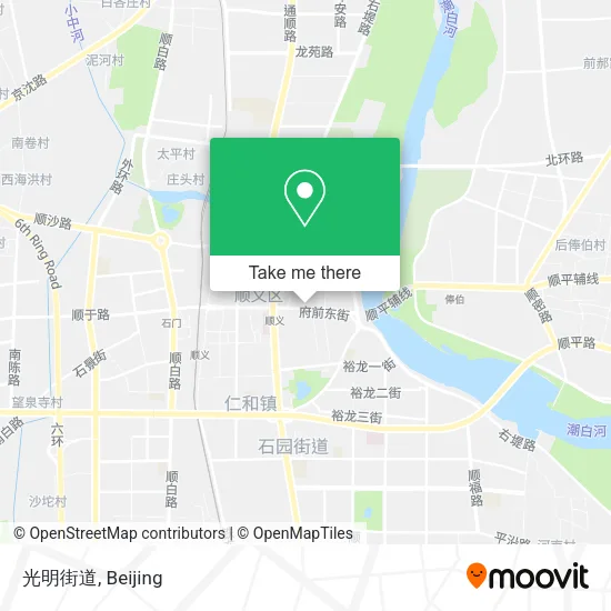 光明街道 map